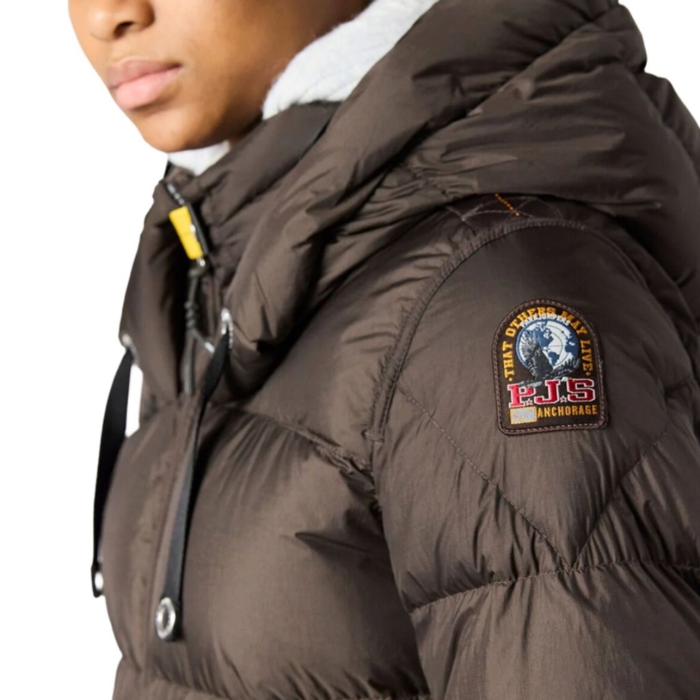 Parajumpers black jacket Small S Panda Hooded Down Coat nwt - Picture 2 of 16